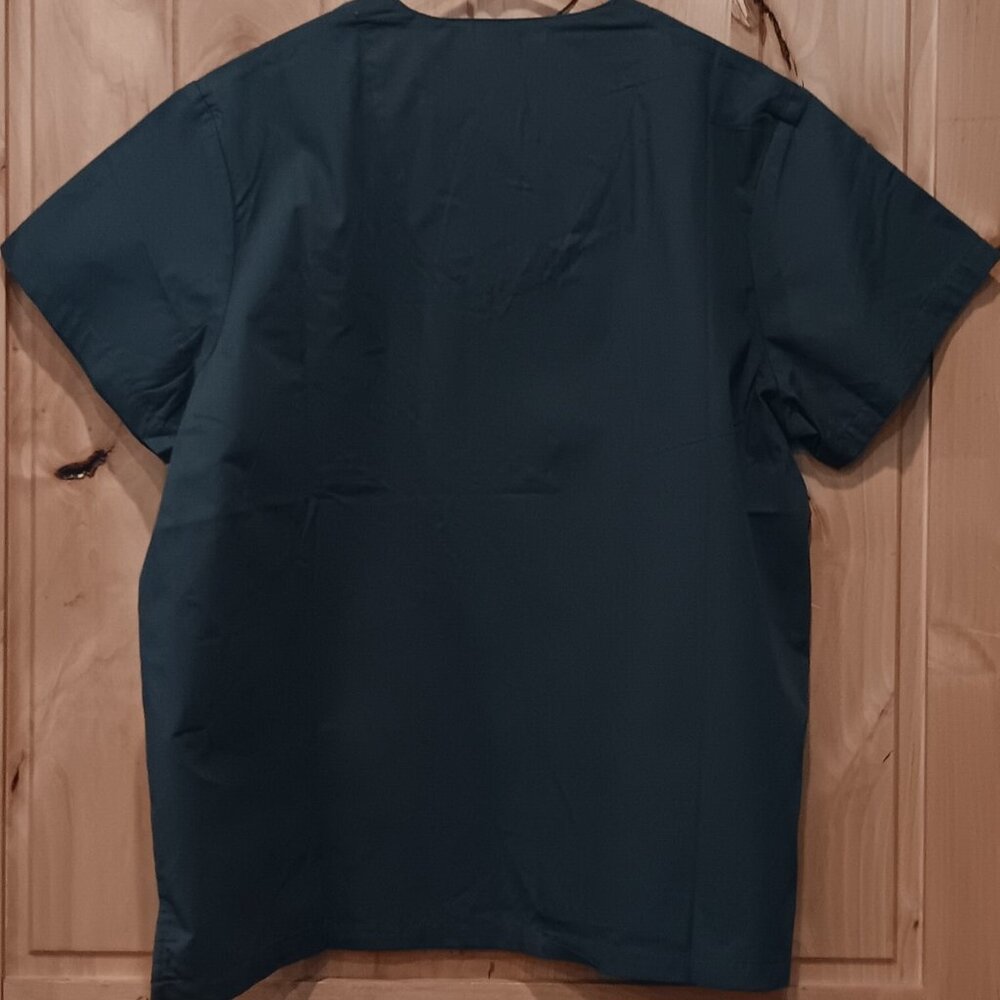 Green Bay Packers NFL Scrub Top Doctor Nurse Uniform Size Medium - Picture 2 of 4
